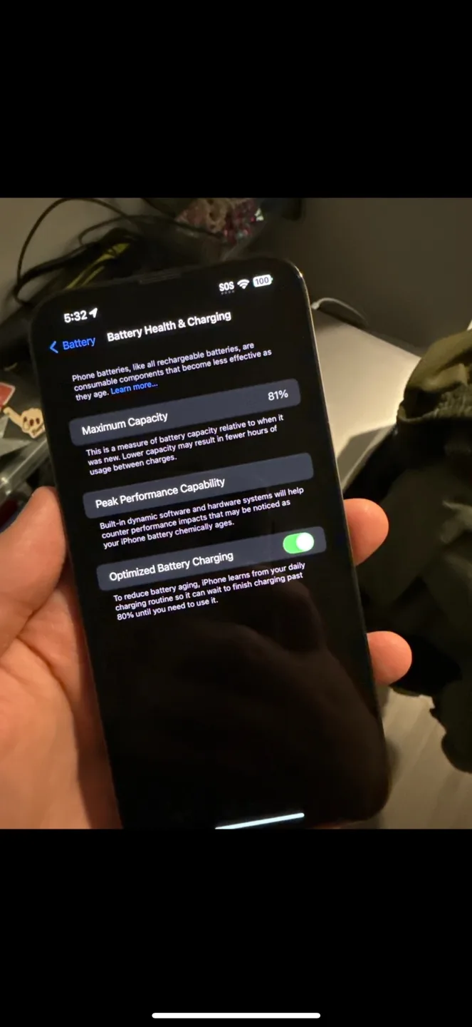 iPhone 13 Pro Max - Alpine Green - Excellent Condition 128GB image indicator(6)