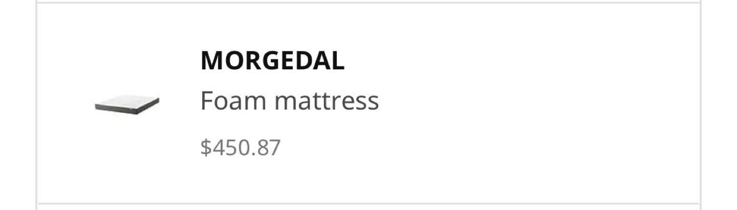 IKEA MORGEDAL foam Mattress - photo 3