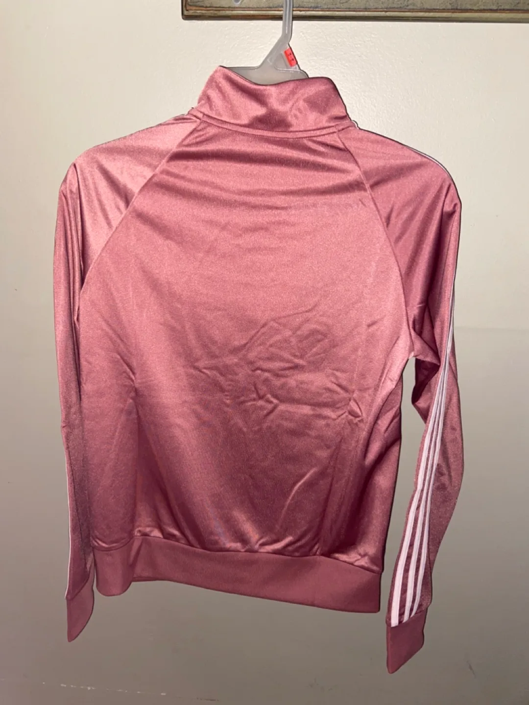 BNWT Adidas Women’s Essentials 3-stripes track top size M image indicator(3)