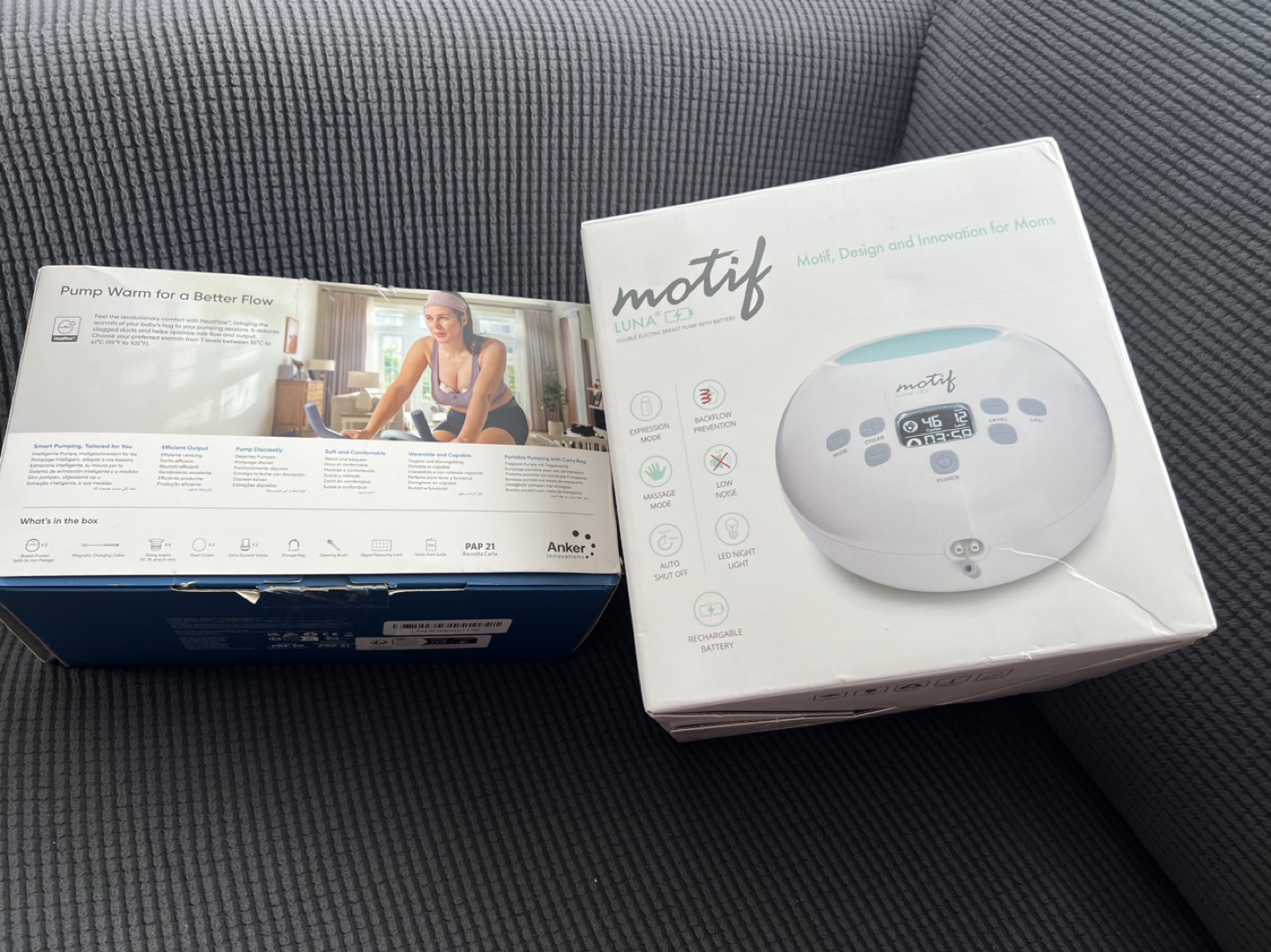 Eufy and Motif Breast Pump Bundle - New