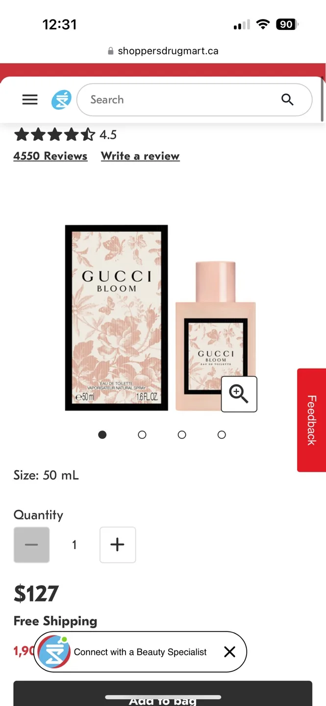 Gucci Women Perfume Bottle image indicator(2)