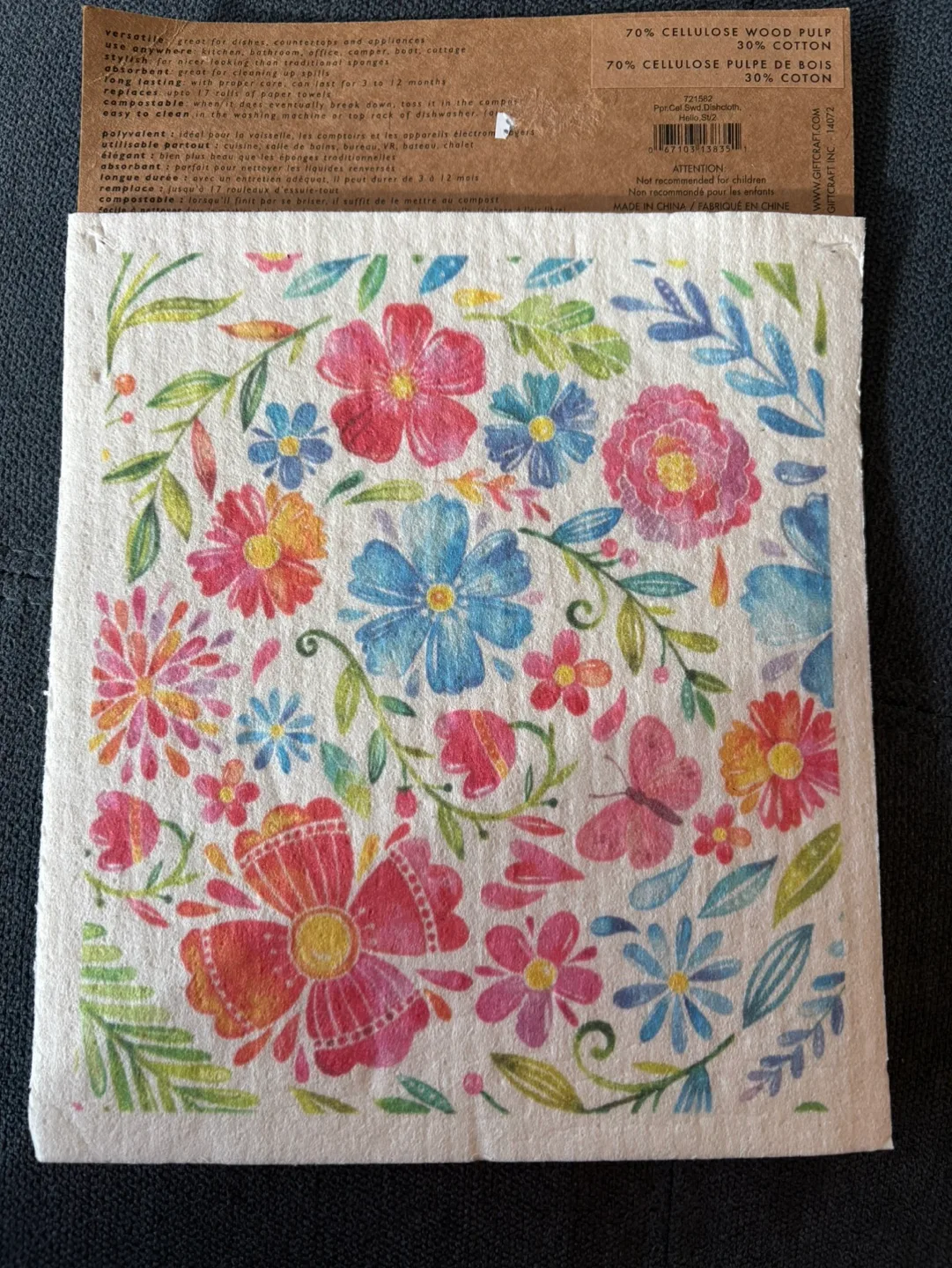 2 New Swedish Dishcloths image indicator(2)