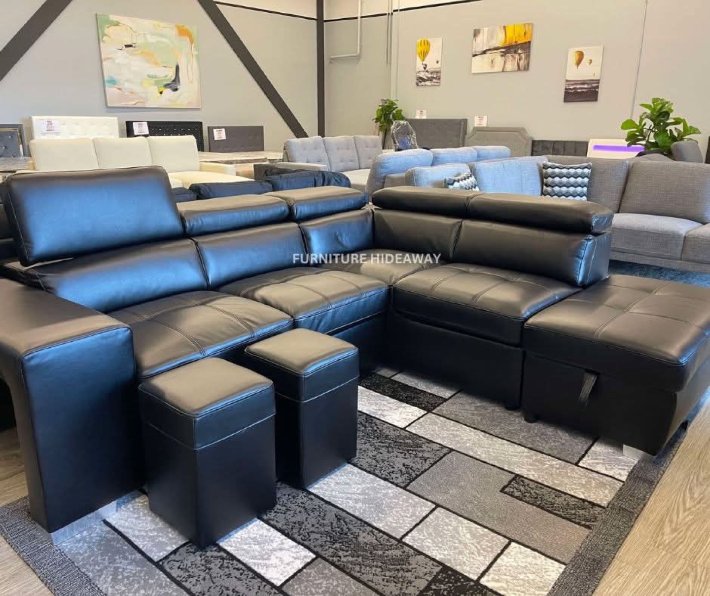 🌟SALE❗️Genuine Leatherette Sleeper Sectional🌟 - photo 5