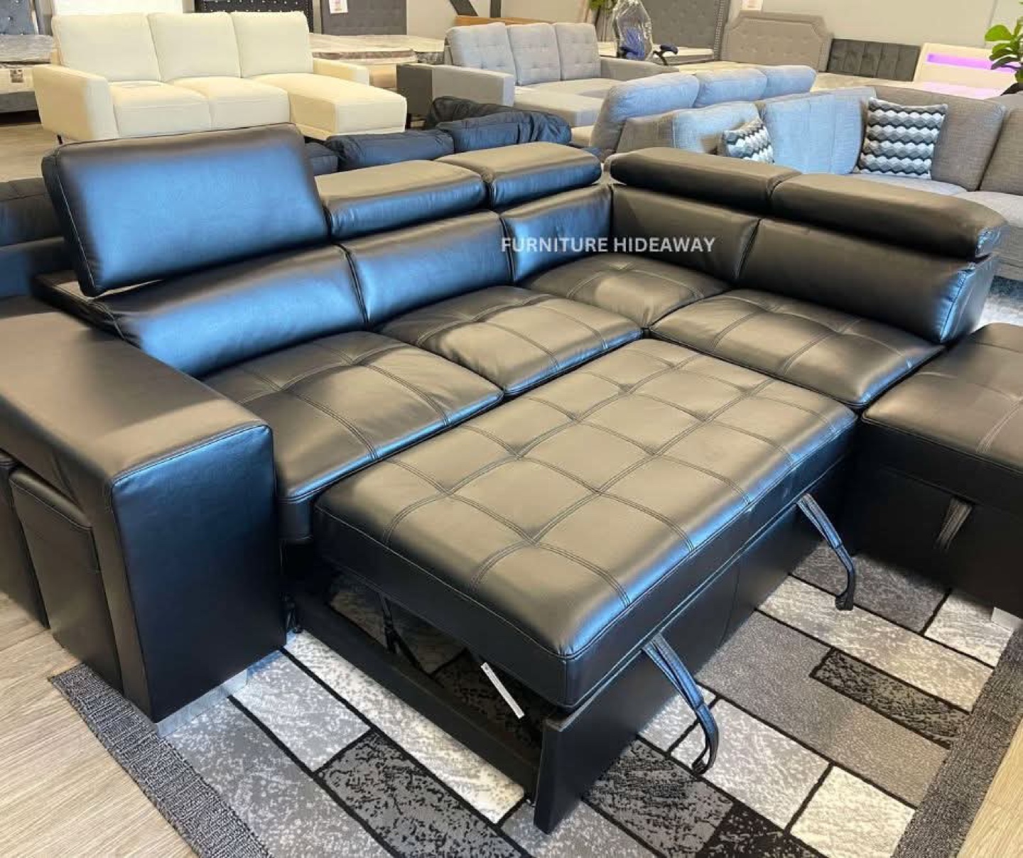 🌟SALE❗️Genuine Leatherette Sleeper Sectional🌟 - photo 4
