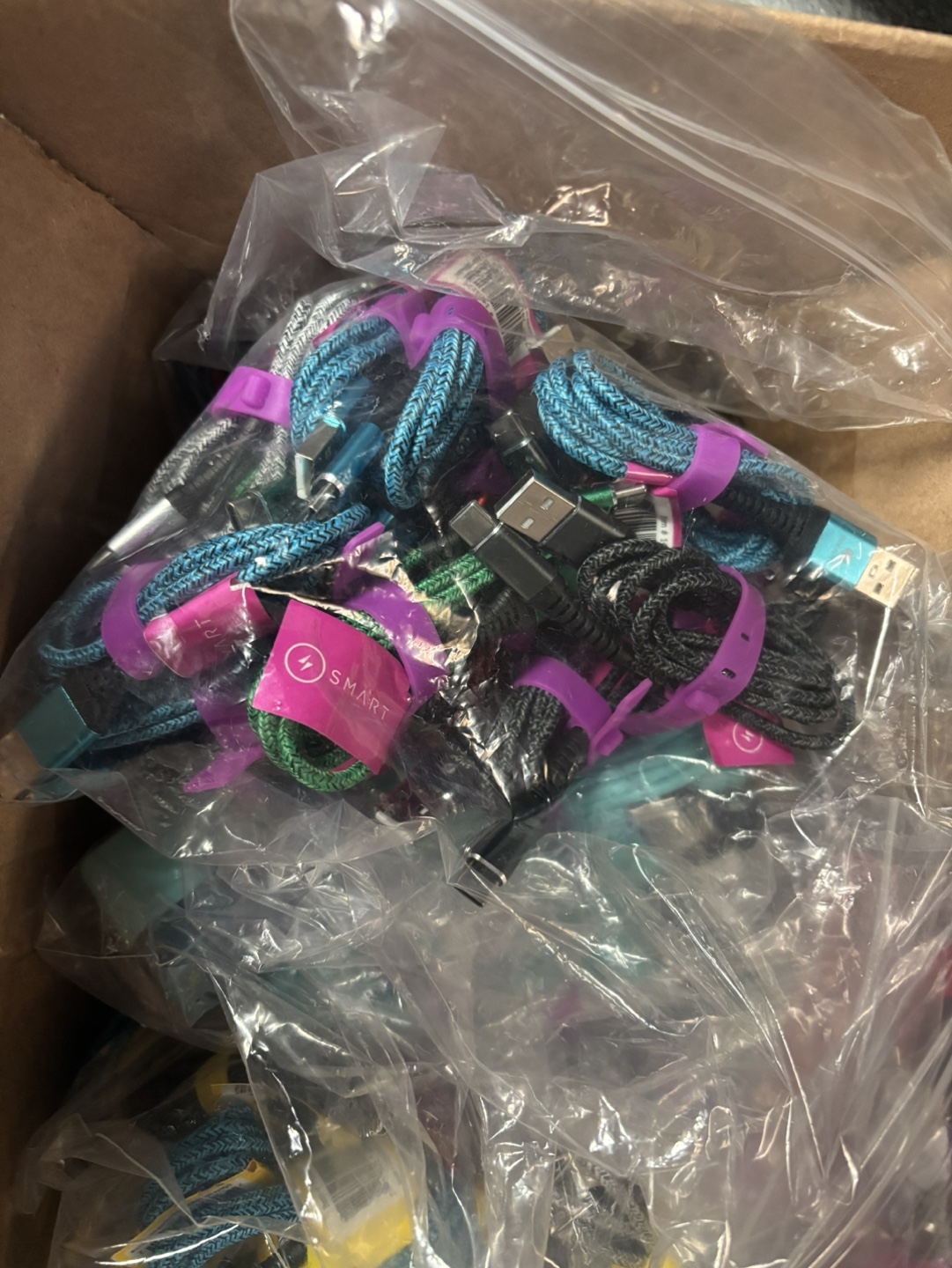 Bulk Lot of Smart Charging Cables