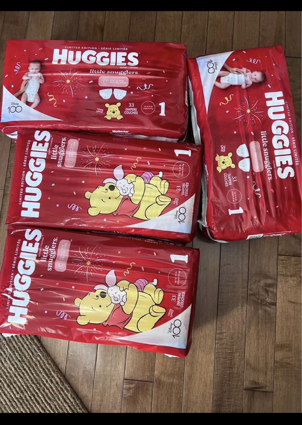 Bulk Baby Diapers - Huggies & Pampers - Sizes 1 & 3