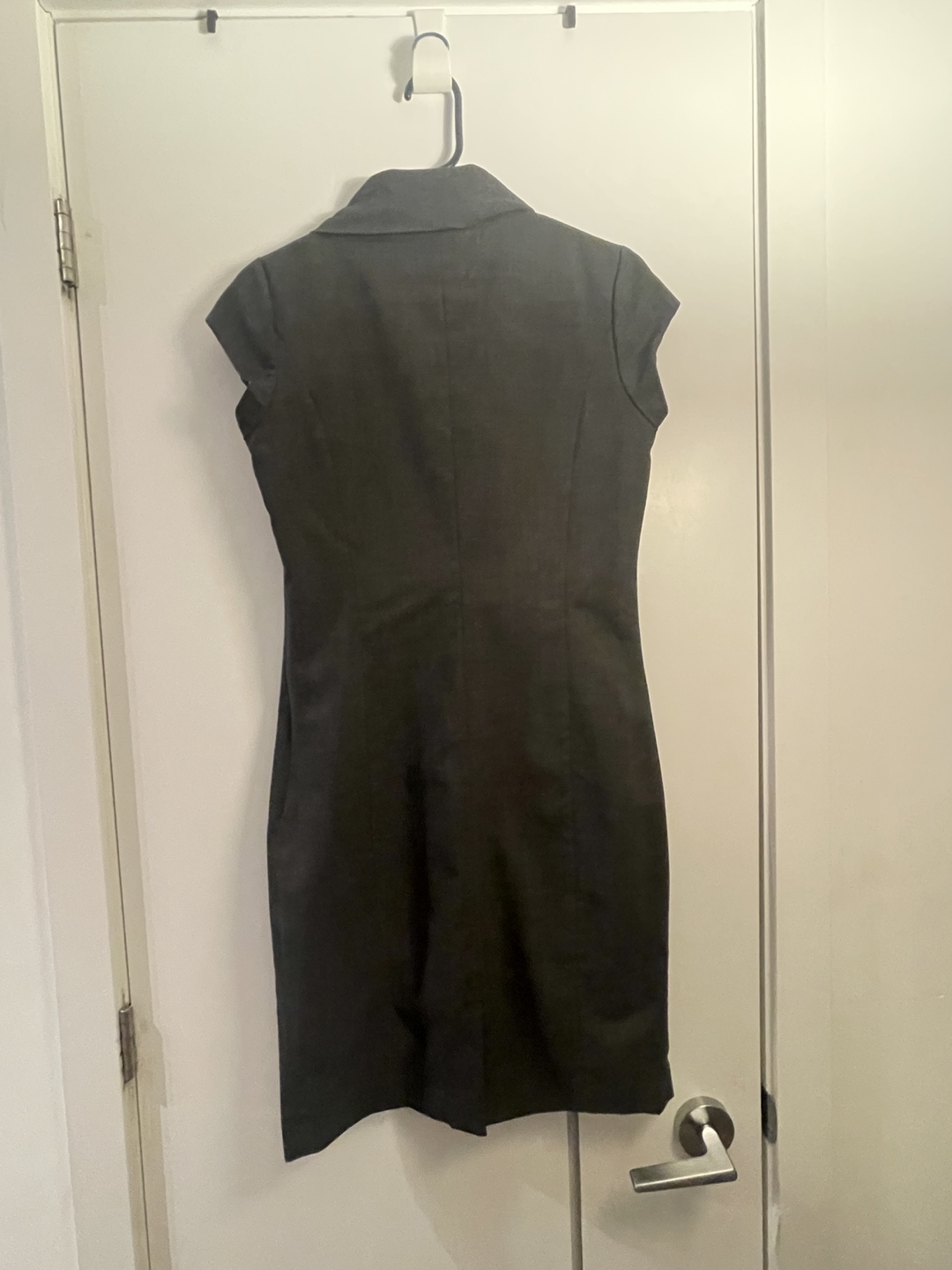MEXX Women's Dark Grey Sheath Dress Size 12 - photo 3