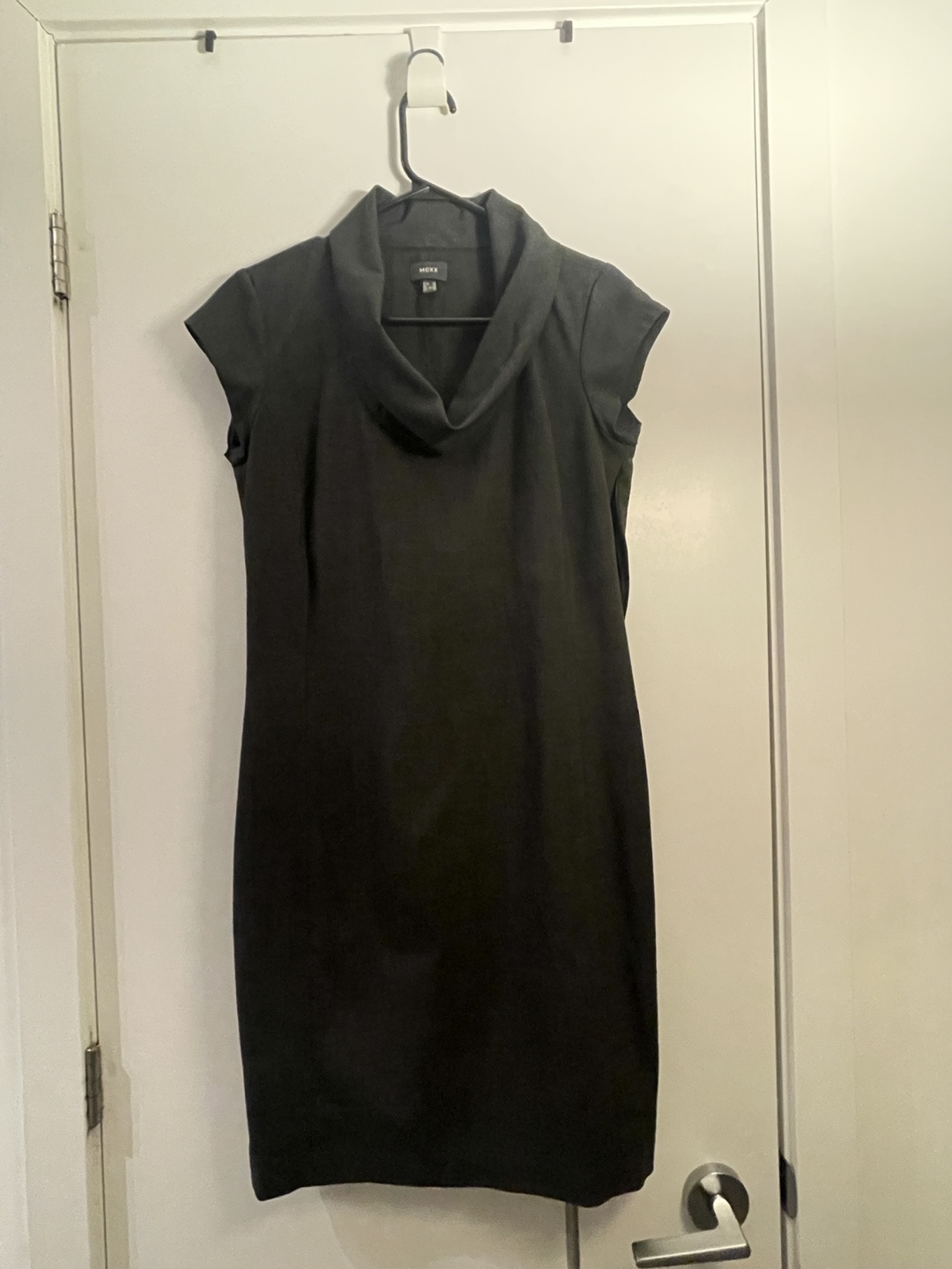 MEXX Women's Dark Grey Sheath Dress Size 12