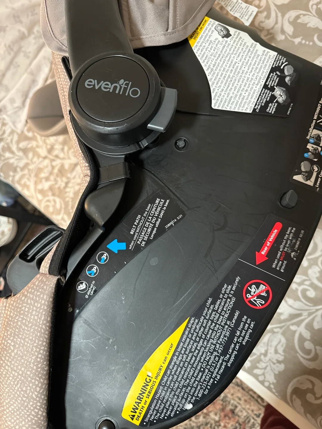 Car seat LIKE NEW image indicator(3)