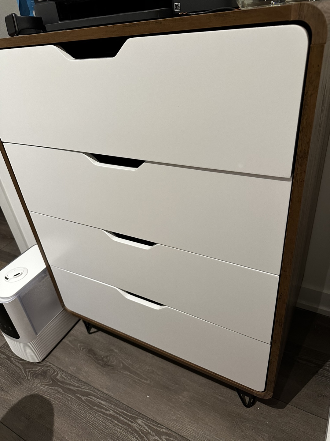 Modern Four-Drawer Chest of Drawers