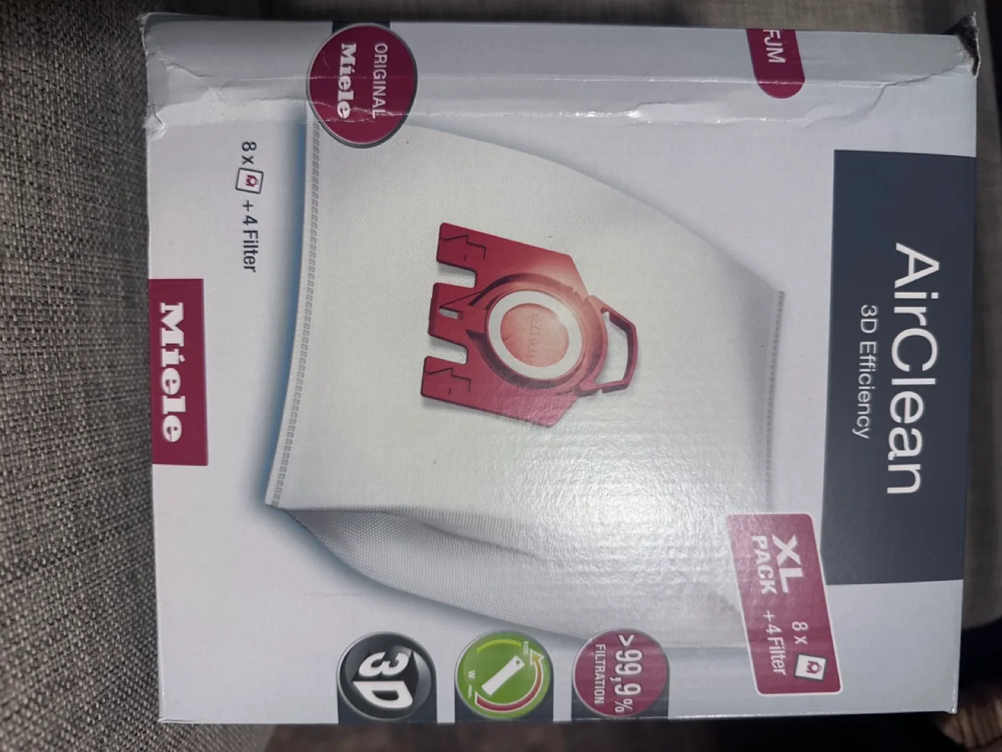 Miele FJM Vacuum Cleaner Bags - XL Pack thumbnail