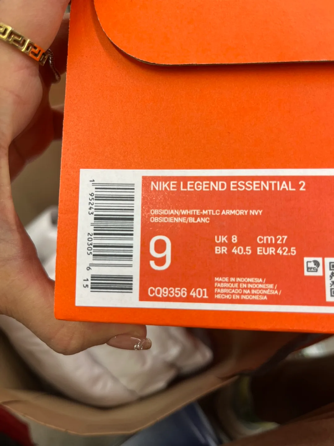 Nike Legend Essential 2 Men's Running Shoes - Size 9 US image indicator(2)