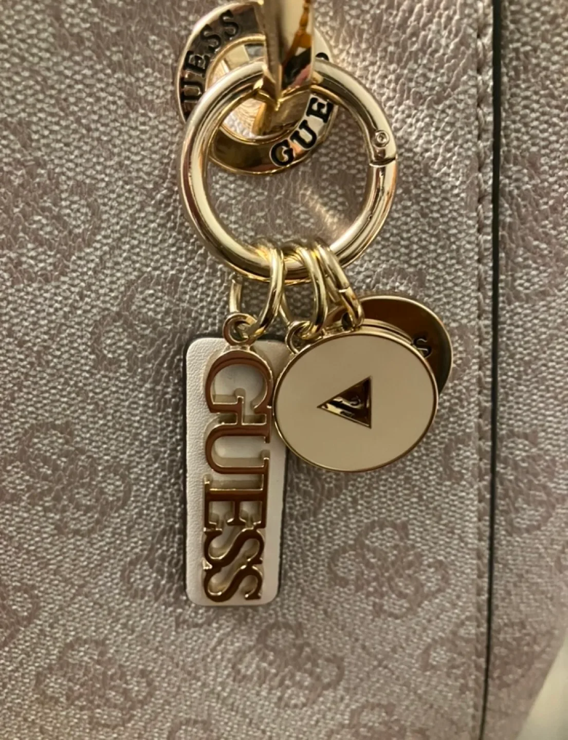 Guess Beige Tote Bag image indicator(4)