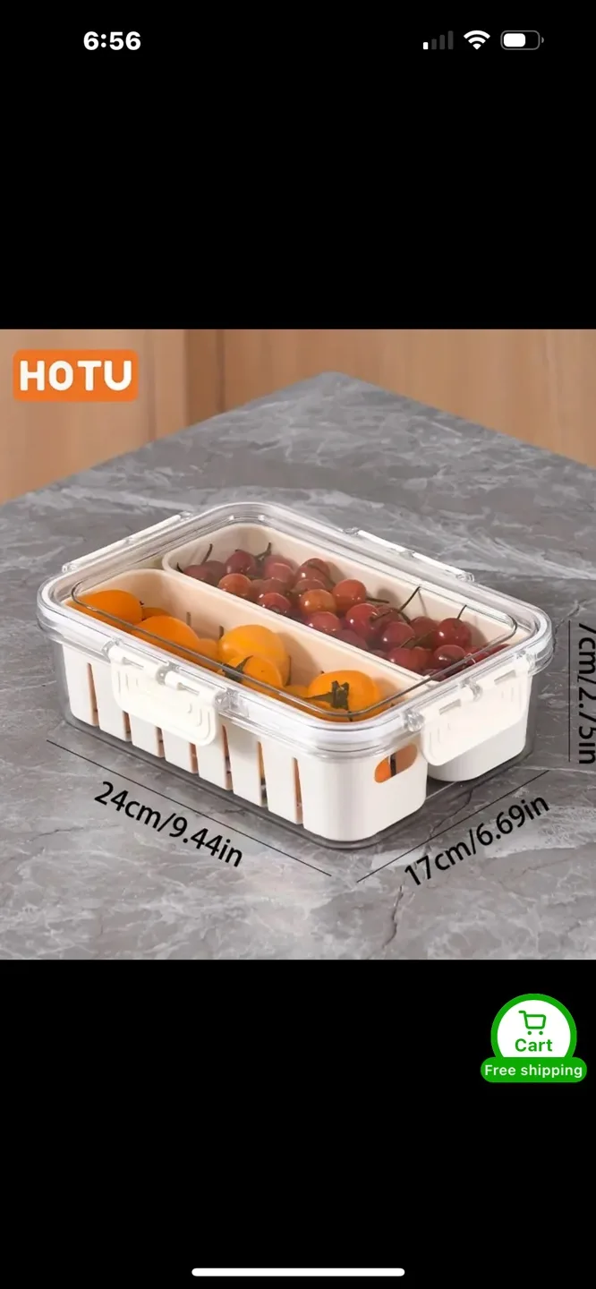 HOTU Stackable Fridge Storage Containers image indicator(5)