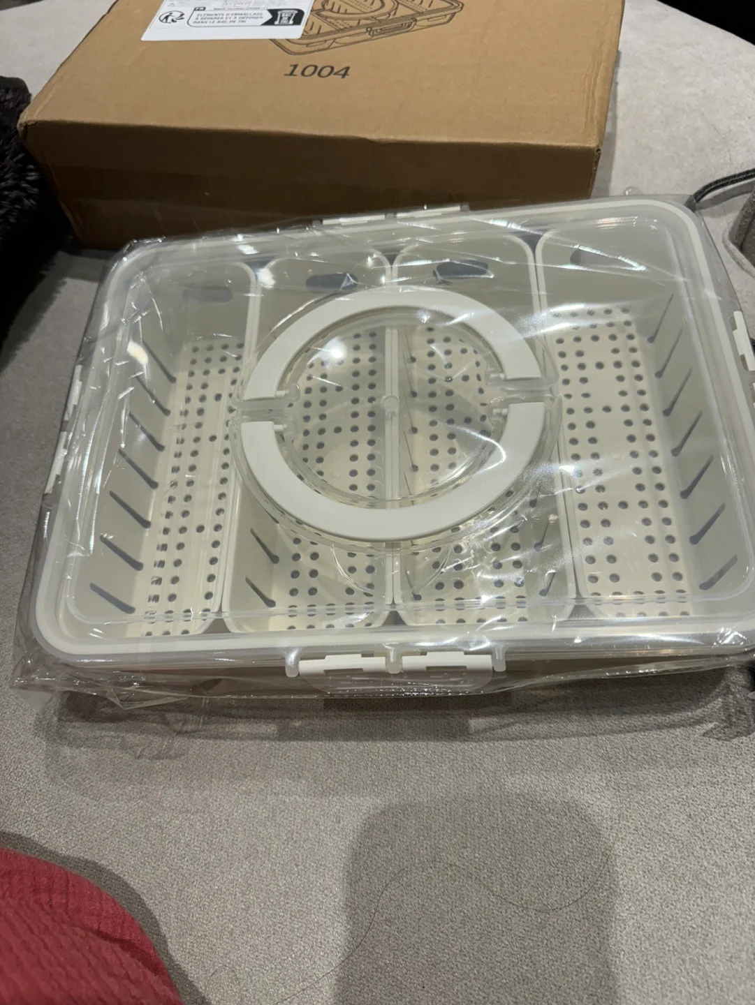 HOTU Stackable Fridge Storage Containers image indicator(6)