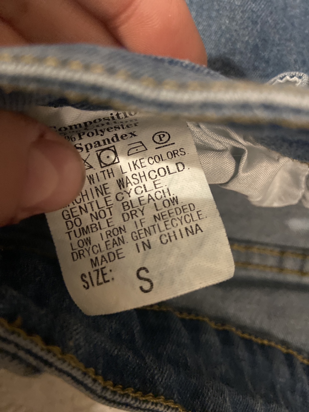 Floral Embroidered Bell Bottom Jeans - Size Small - photo 4