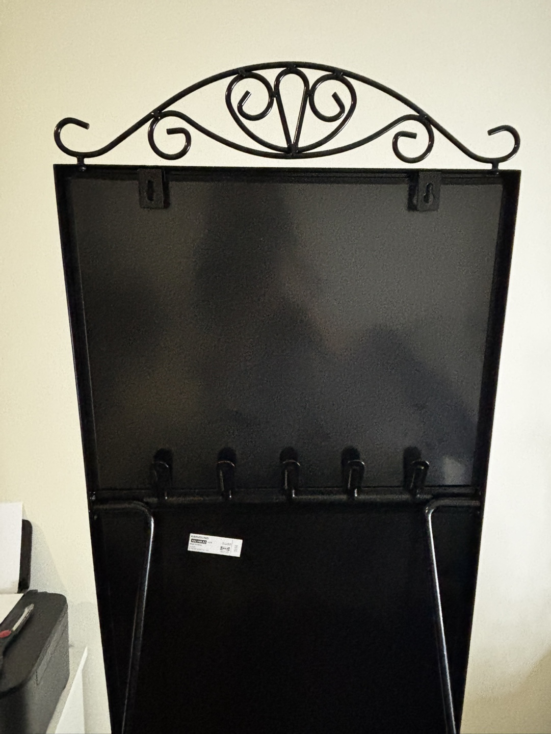 Standing mirror, black - photo 4