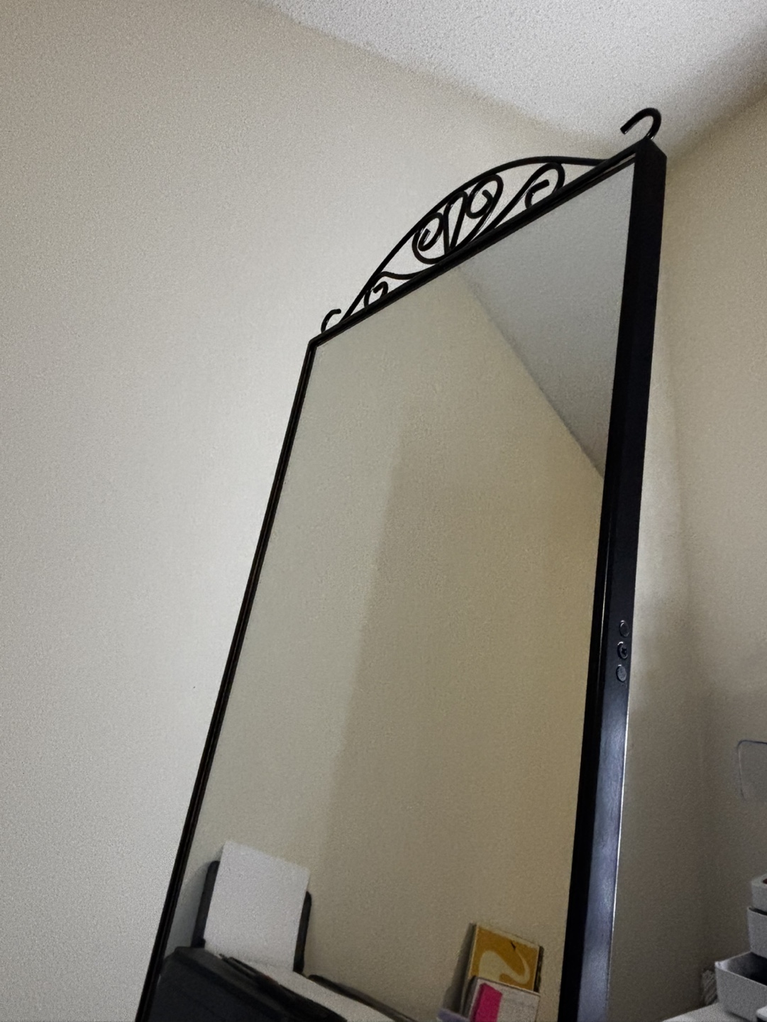 Standing mirror, black - photo 5