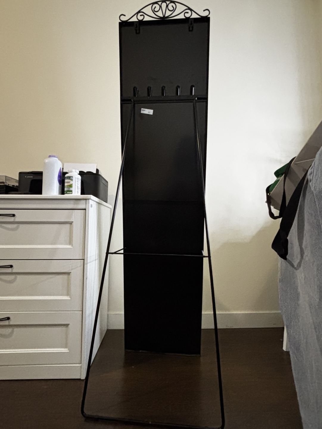 Standing mirror, black - photo 3