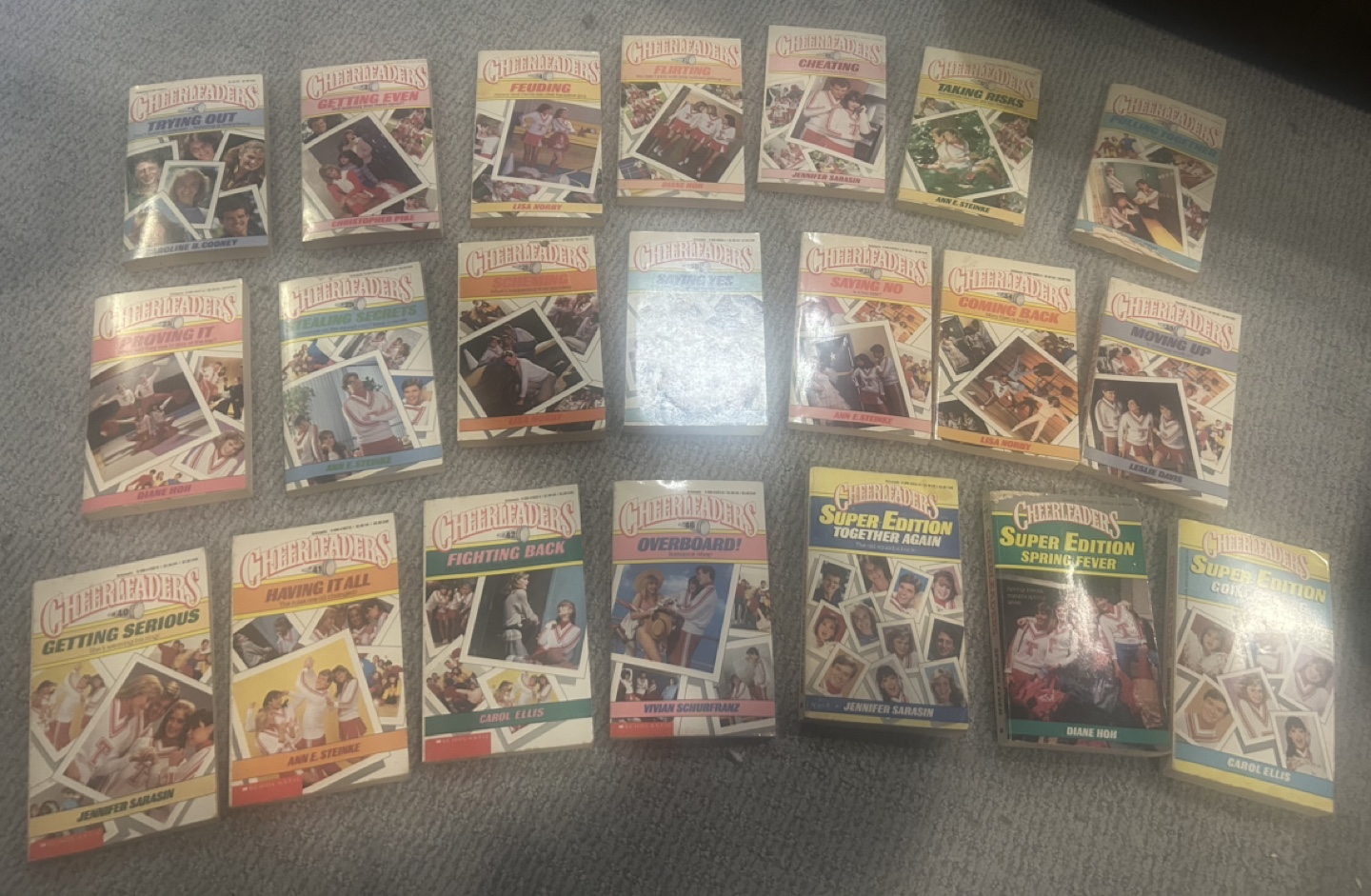 Collection of Cheerleaders Books