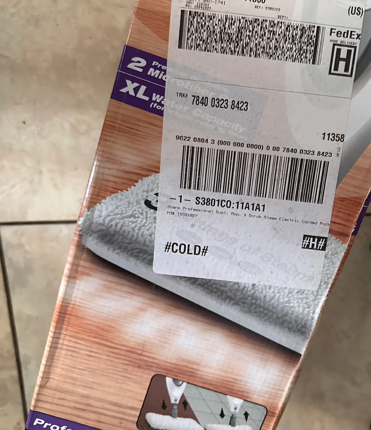 Shark Professional Steam Pocket Mop image indicator(8)