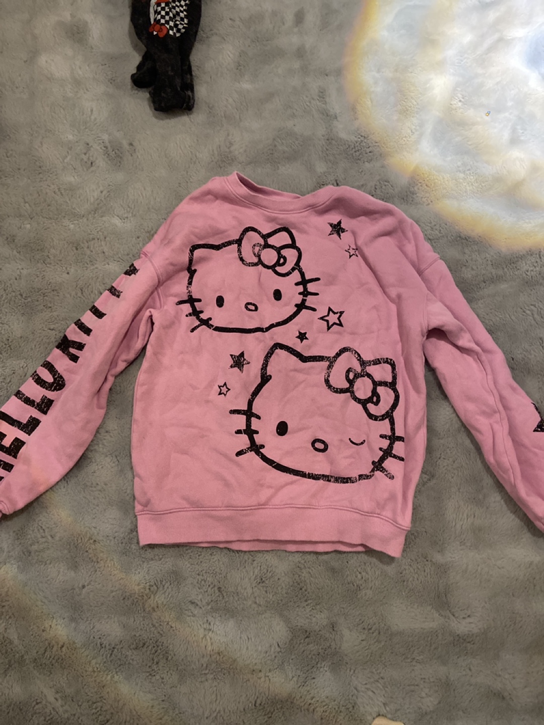 H&M x Hello Kitty Pink Sweatshirt Size 14+