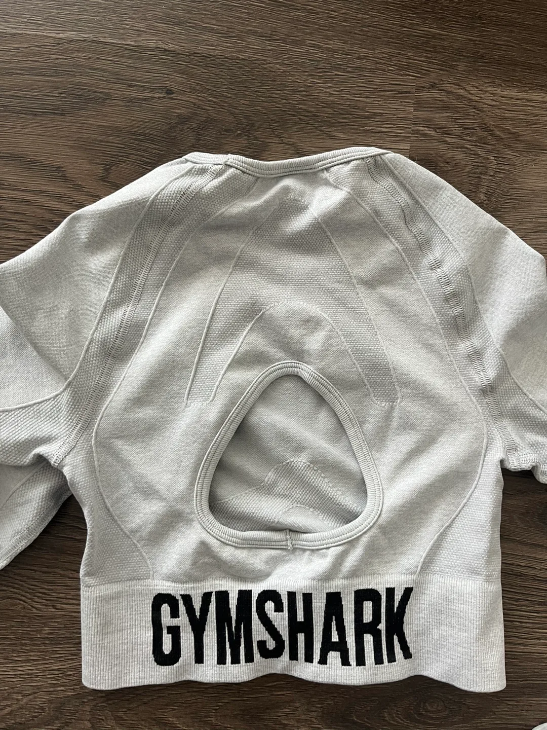 Gymshark Seamless Long Sleeve Crop Top - Size Small image indicator(2)