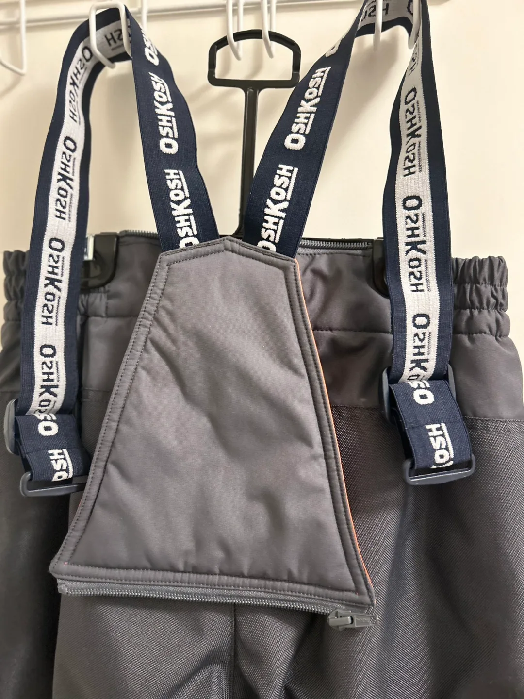 OshKosh B'Gosh Boys' Size 8 Ski Suit - Orange & Grey image indicator(6)