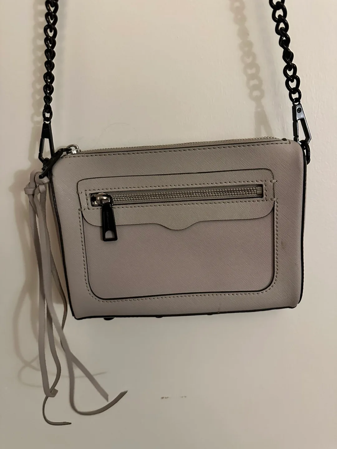 Rebecca Minkoff Grey Avery Crossbody Bag image indicator(5)