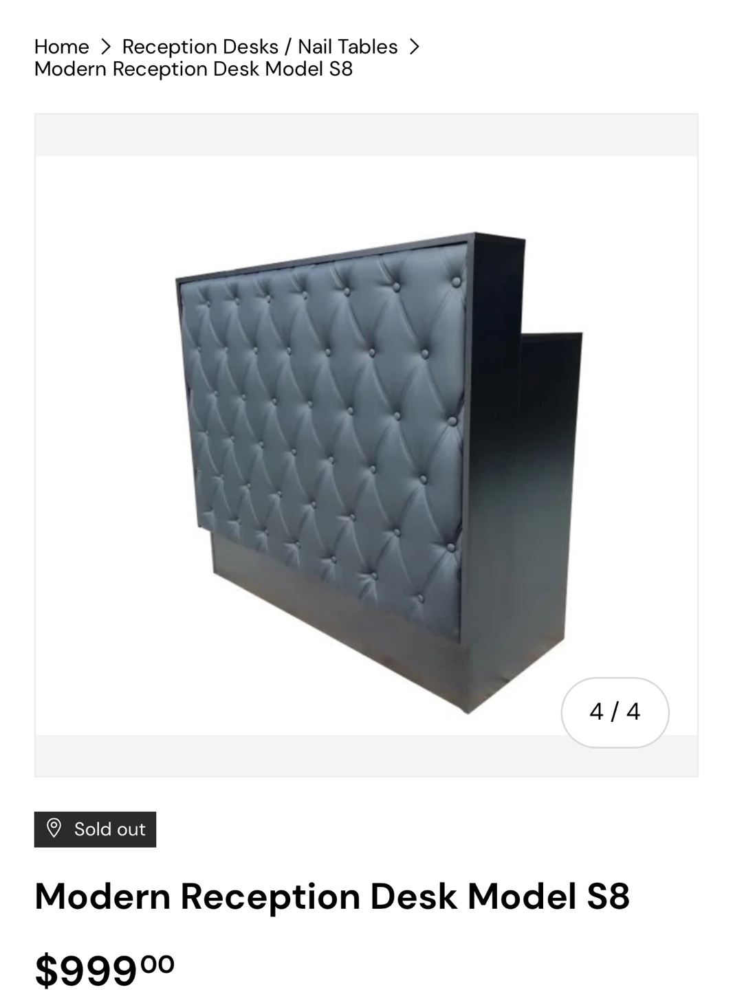 Modern Reception Desk Model S8
