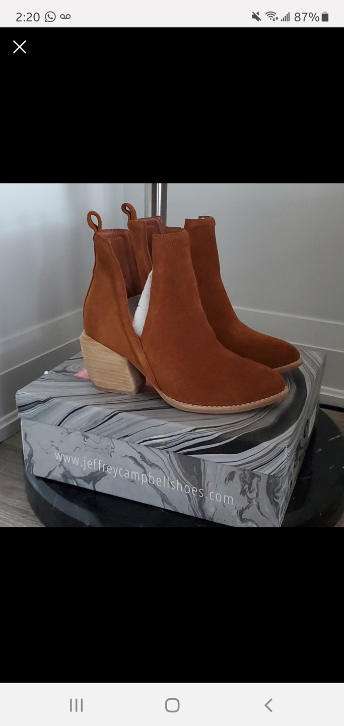 Jeffrey Campbell Suede Ankle Boots