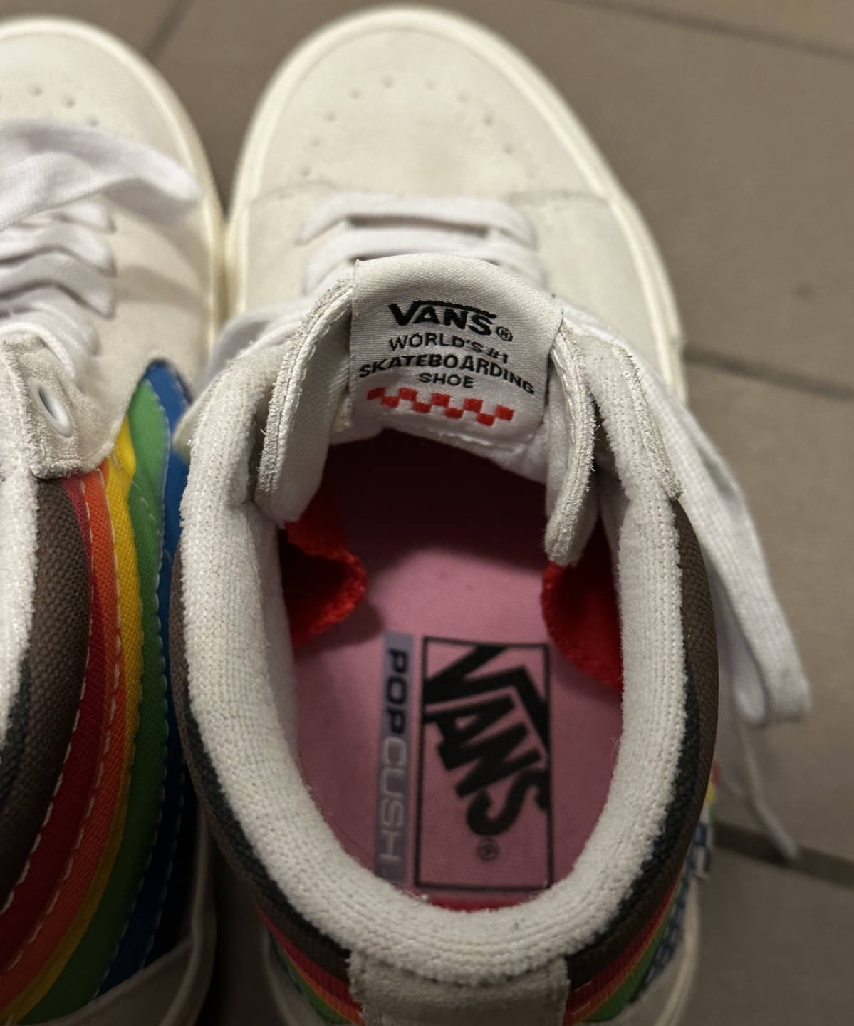 Vans Sk8-Hi Rainbow Pride - Men's 5.5 - photo 4