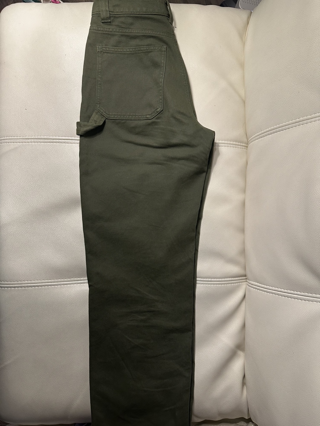 TNA® Olive Green Carpenter Pants - Size 2 - photo 2
