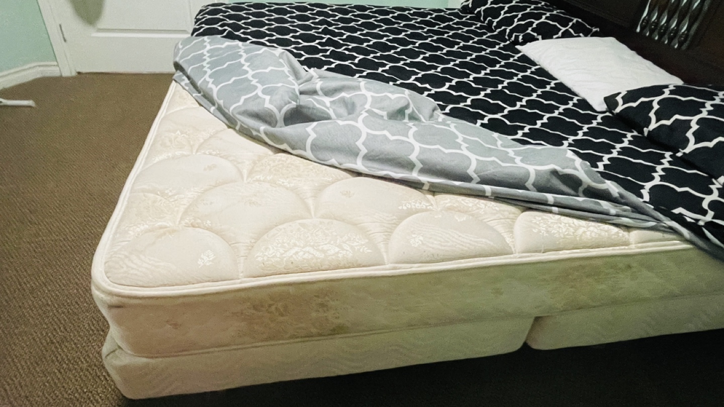 King Size Bed Frame with Mattress and Box Spring - photo 2