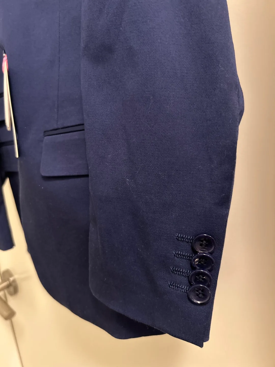 Isaac Mizrahi Boys' Navy Blazer, Size 8 image indicator(3)