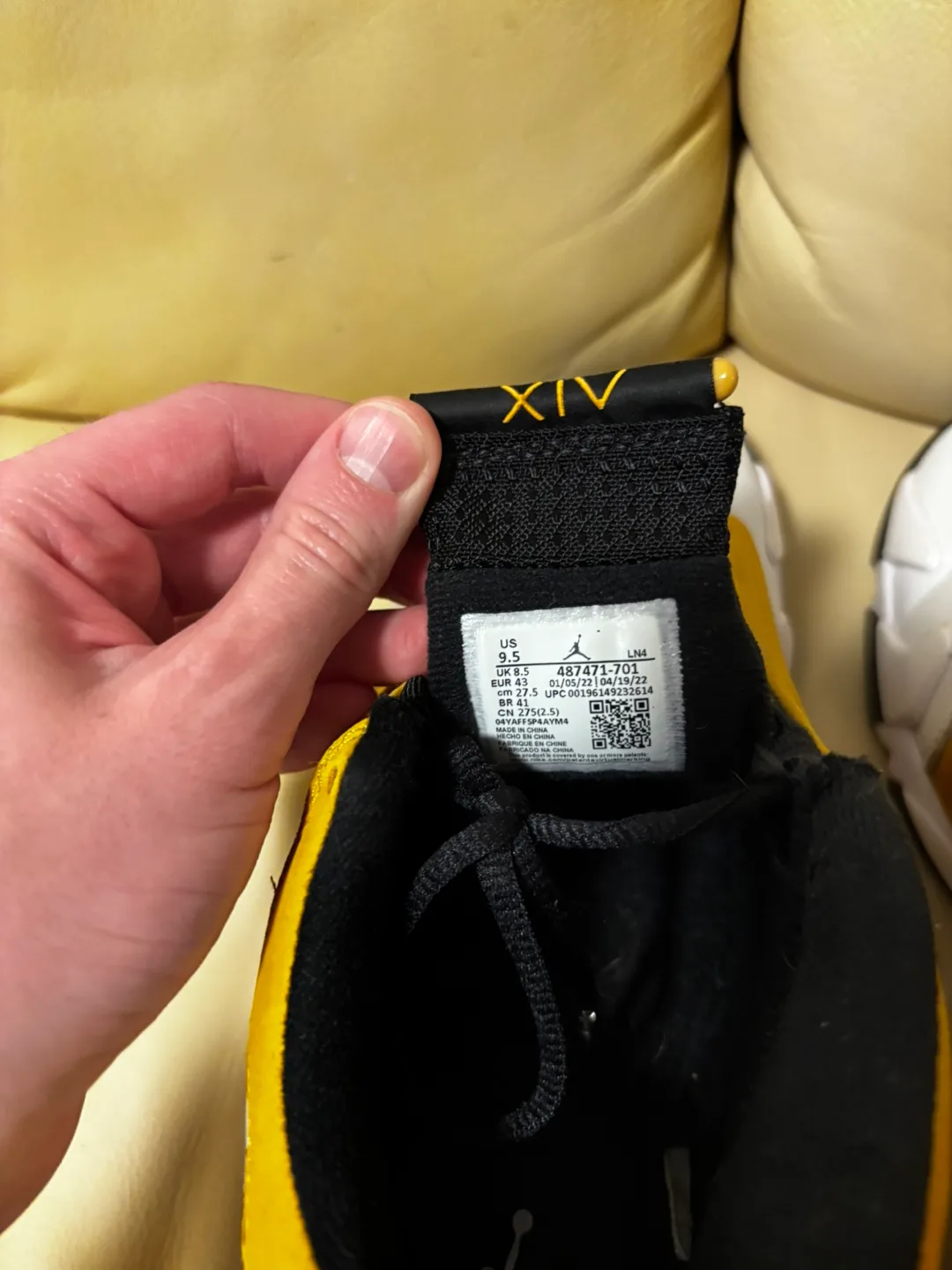Air Jordan 14 Light Ginger (2022) image indicator(7)