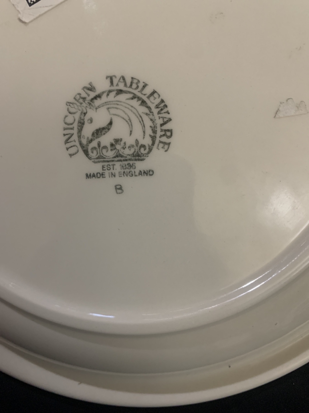 Vintage Unicorn Tableware Ottawa Parliament Building Plate - photo 2