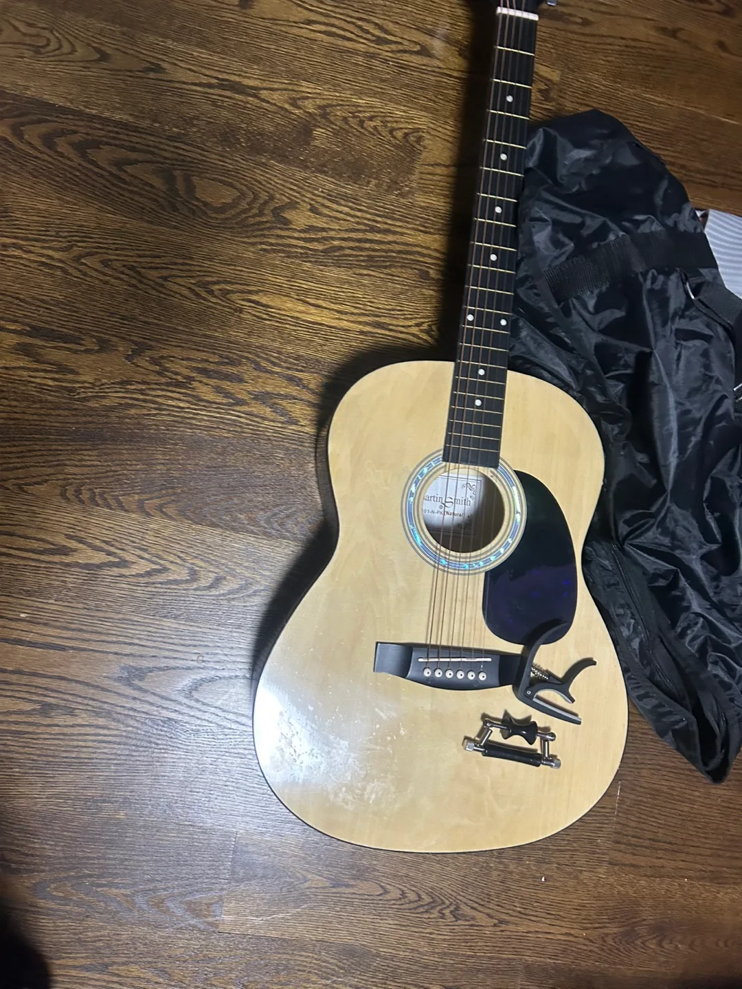 Acoustic Guitar with Gig Bag image indicator(2)