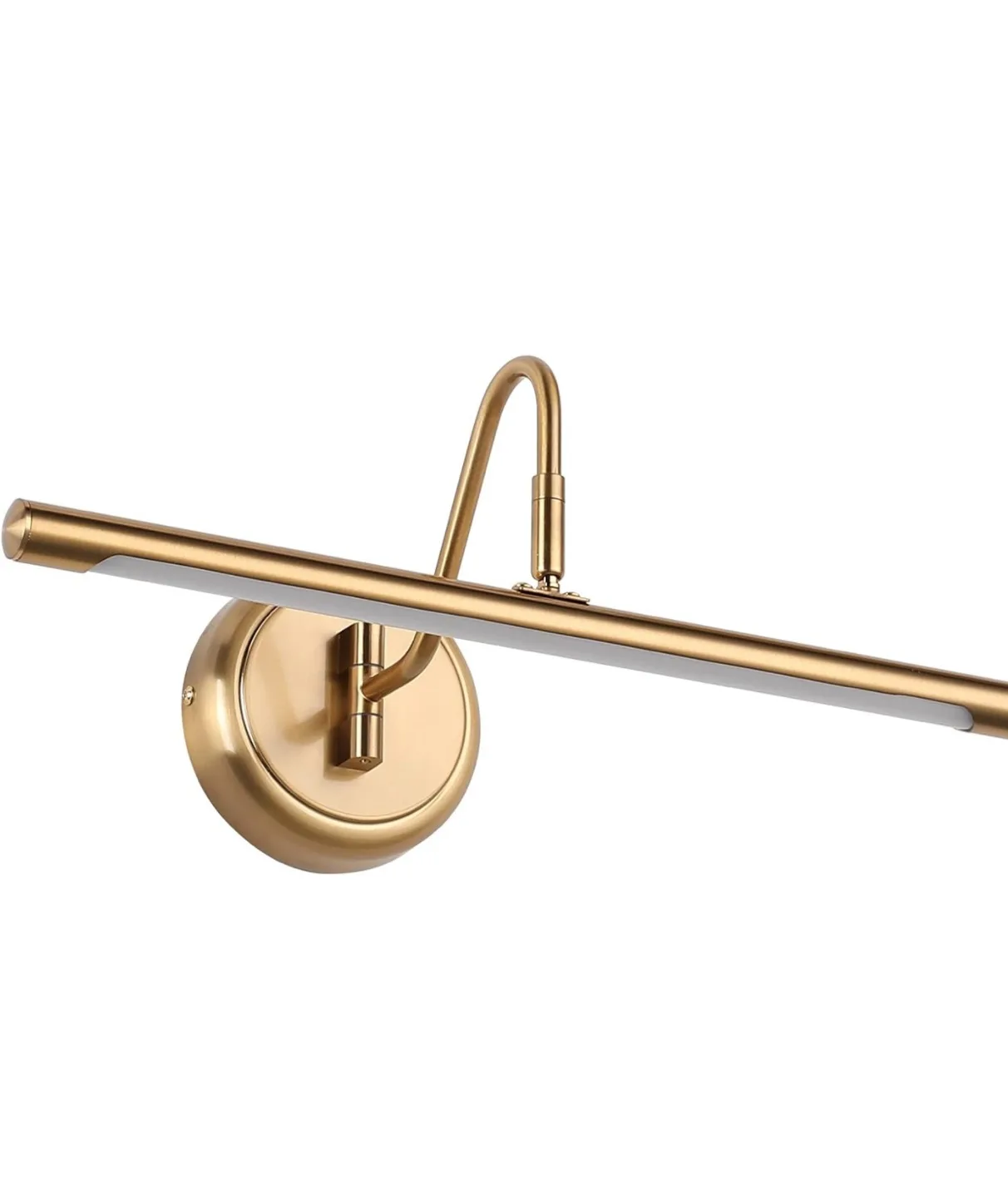 BRAND NEW Gold LED Wall Light Fixture image indicator(2)