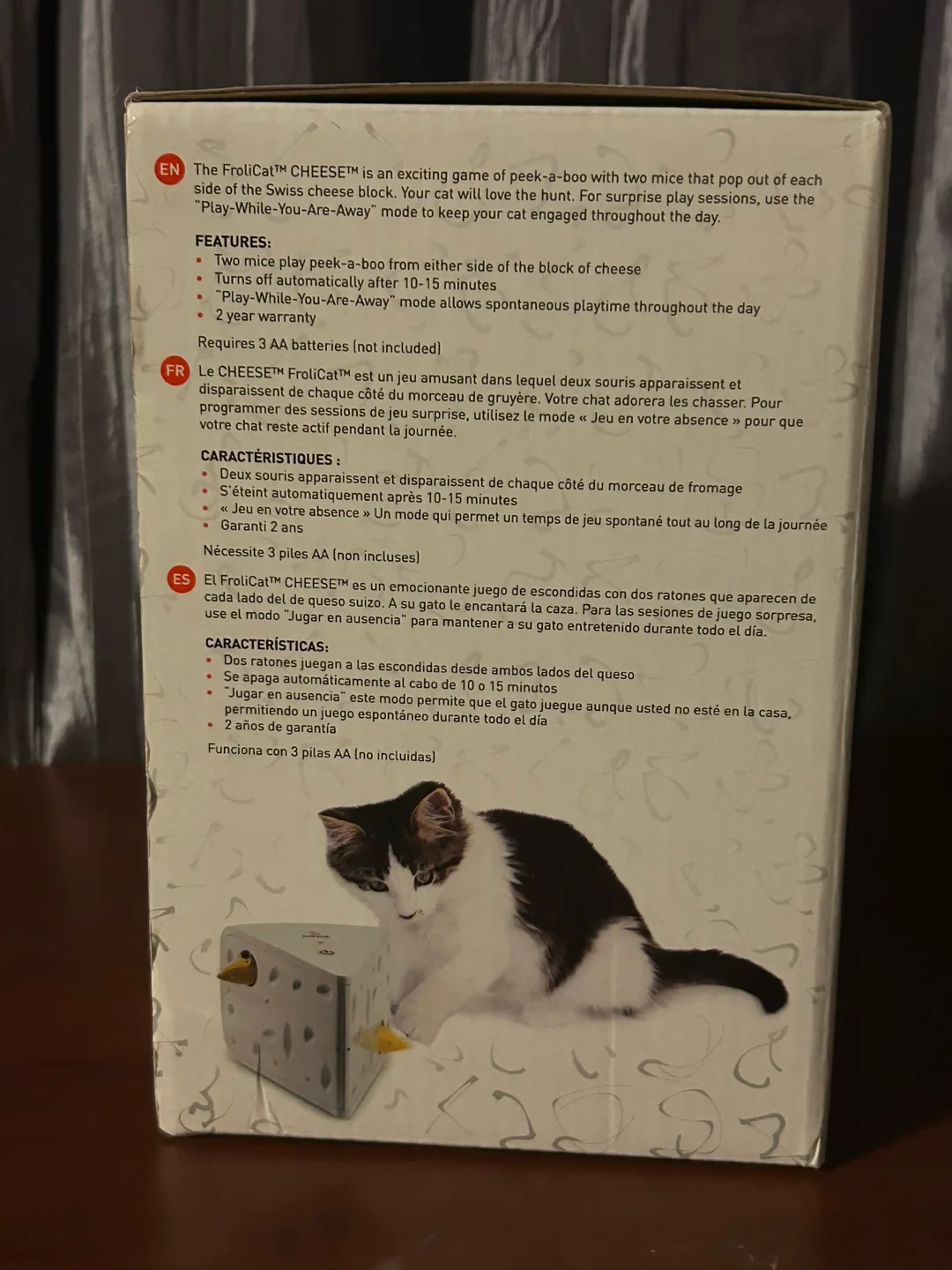 Frolicat Cheese Automatic Cat Teaser Toy image indicator(3)