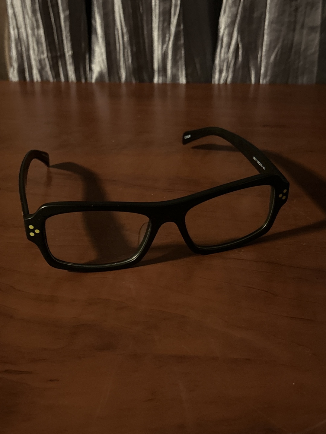 Garage Sale- unisex Black glasses (non prescription lenses)