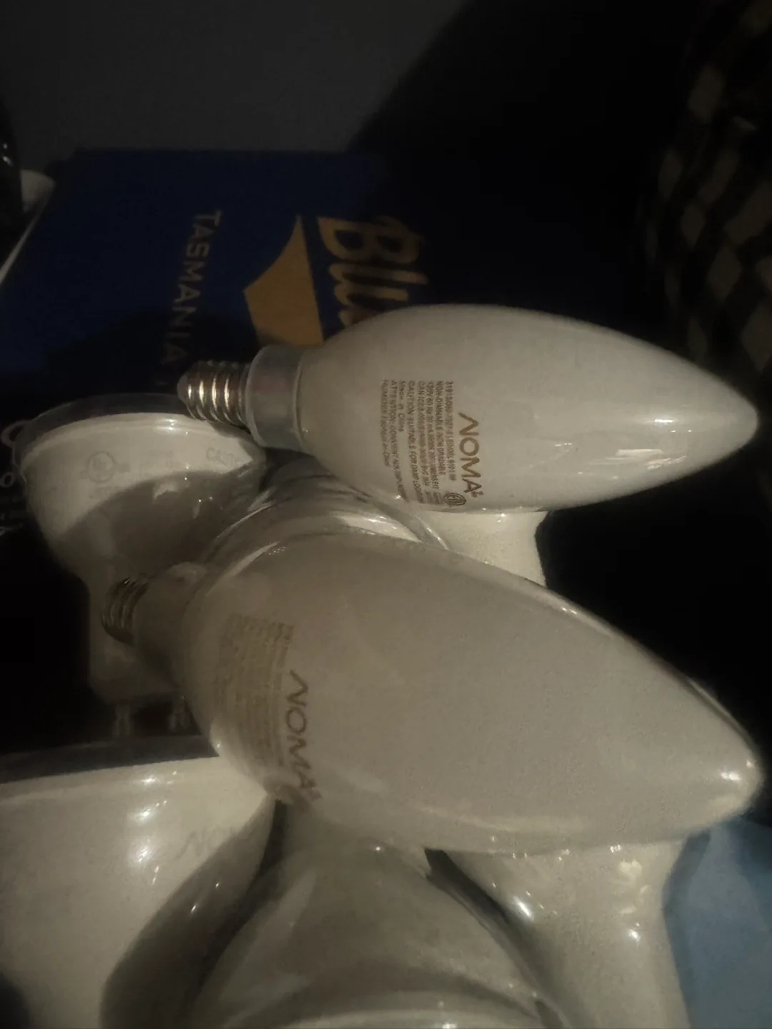 2 NOMA B10 E12 chandelier LED light bulbs, 200 lumens thumbnail