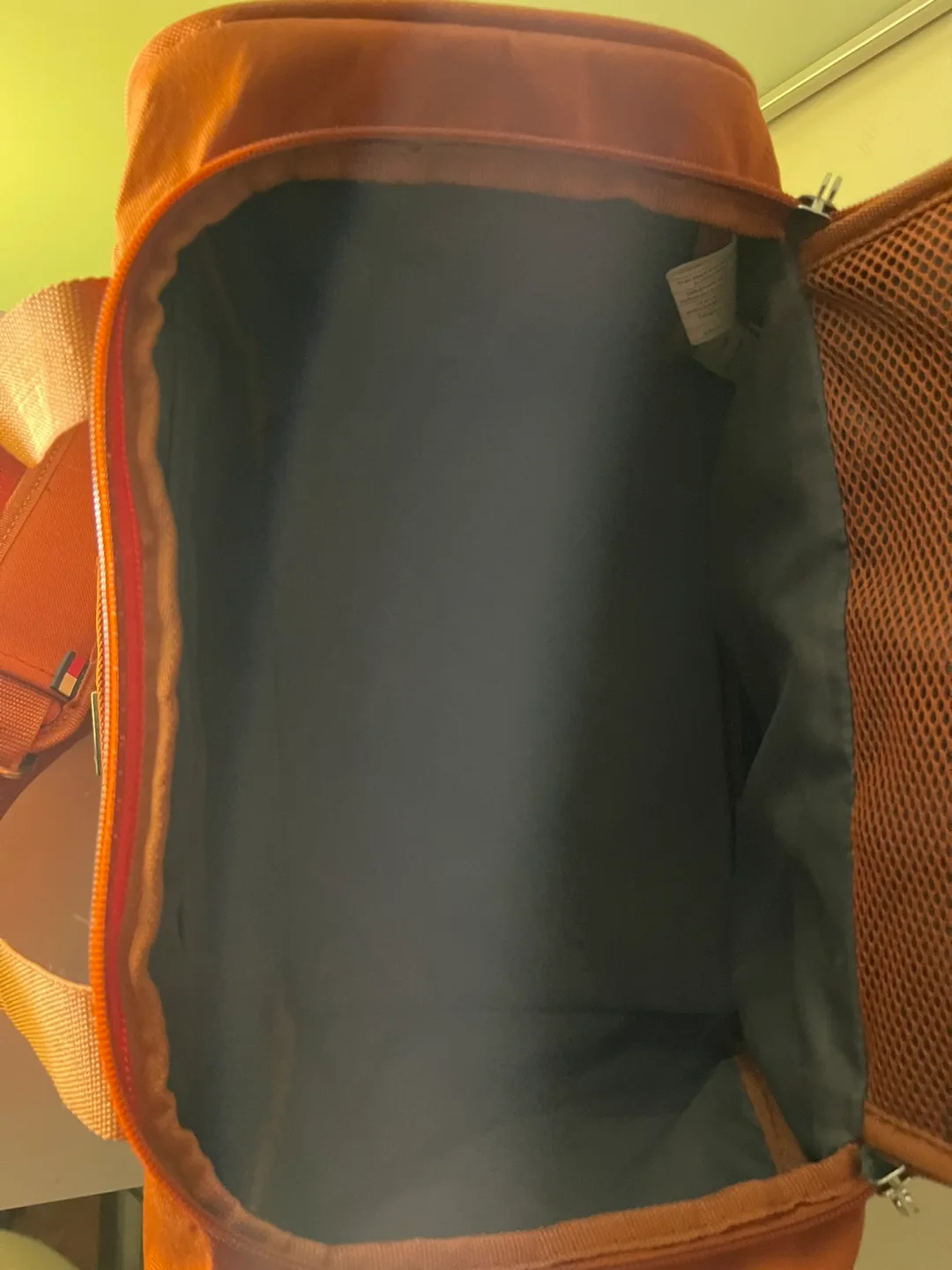 Tommy Hilfiger Orange Travel Bag image indicator(5)