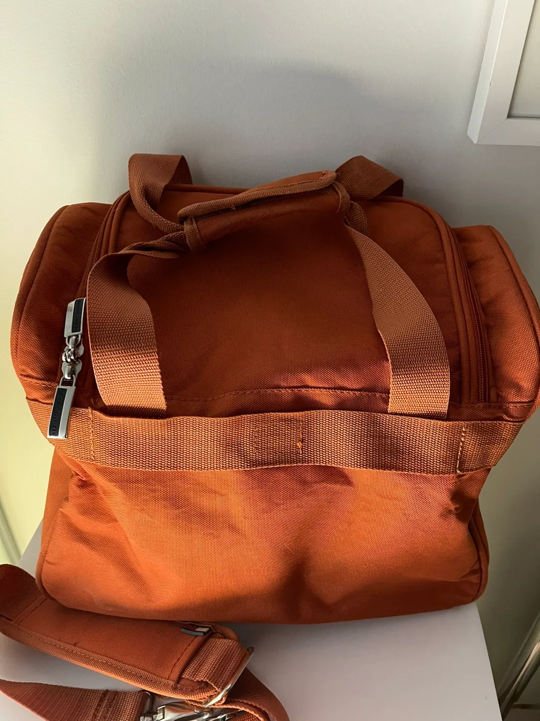 Tommy Hilfiger Orange Travel Bag image indicator(3)