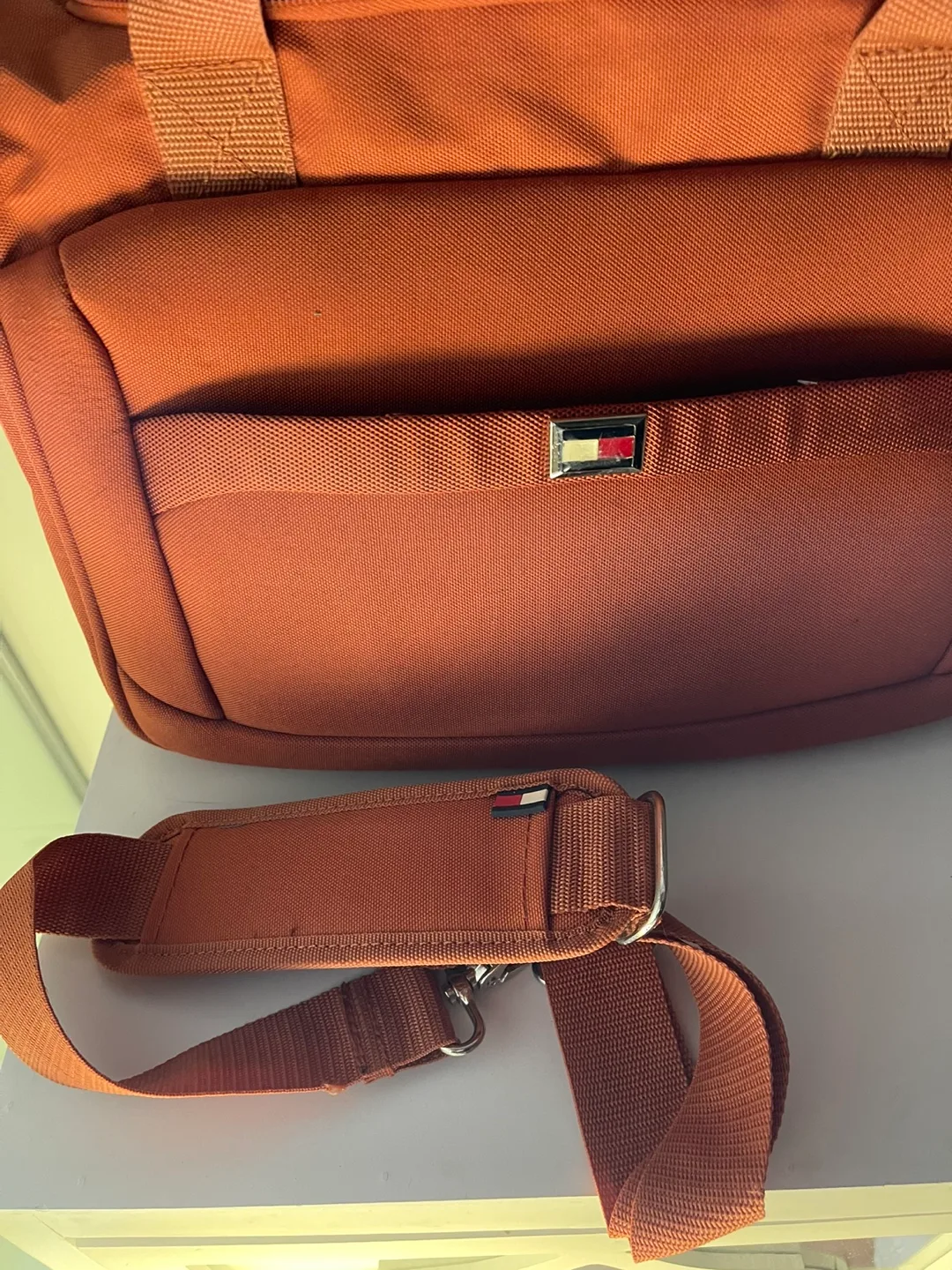 Tommy Hilfiger Orange Travel Bag image indicator(2)