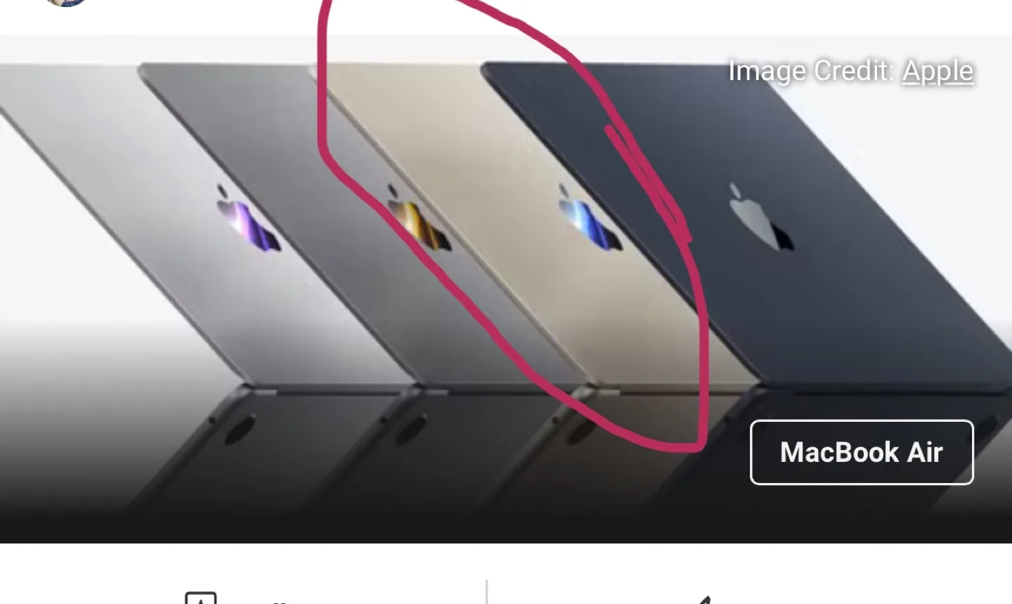 New MacBook Air 13-inch Apple M2 Chip - 16GB RAM, 256GB SSD image indicator(5)