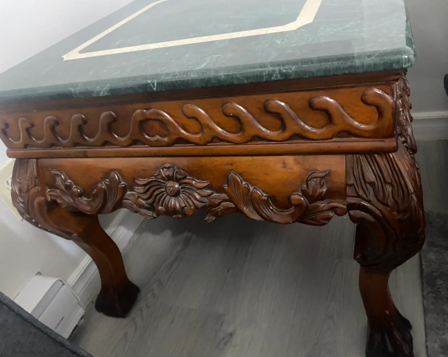 Marble coffee table set image indicator(6)