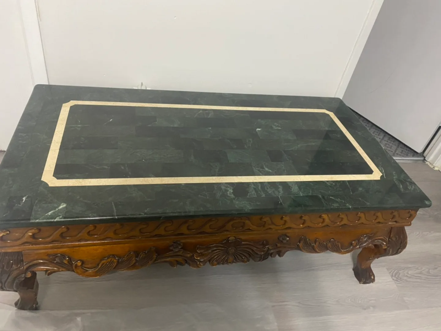 Marble coffee table set image indicator(4)