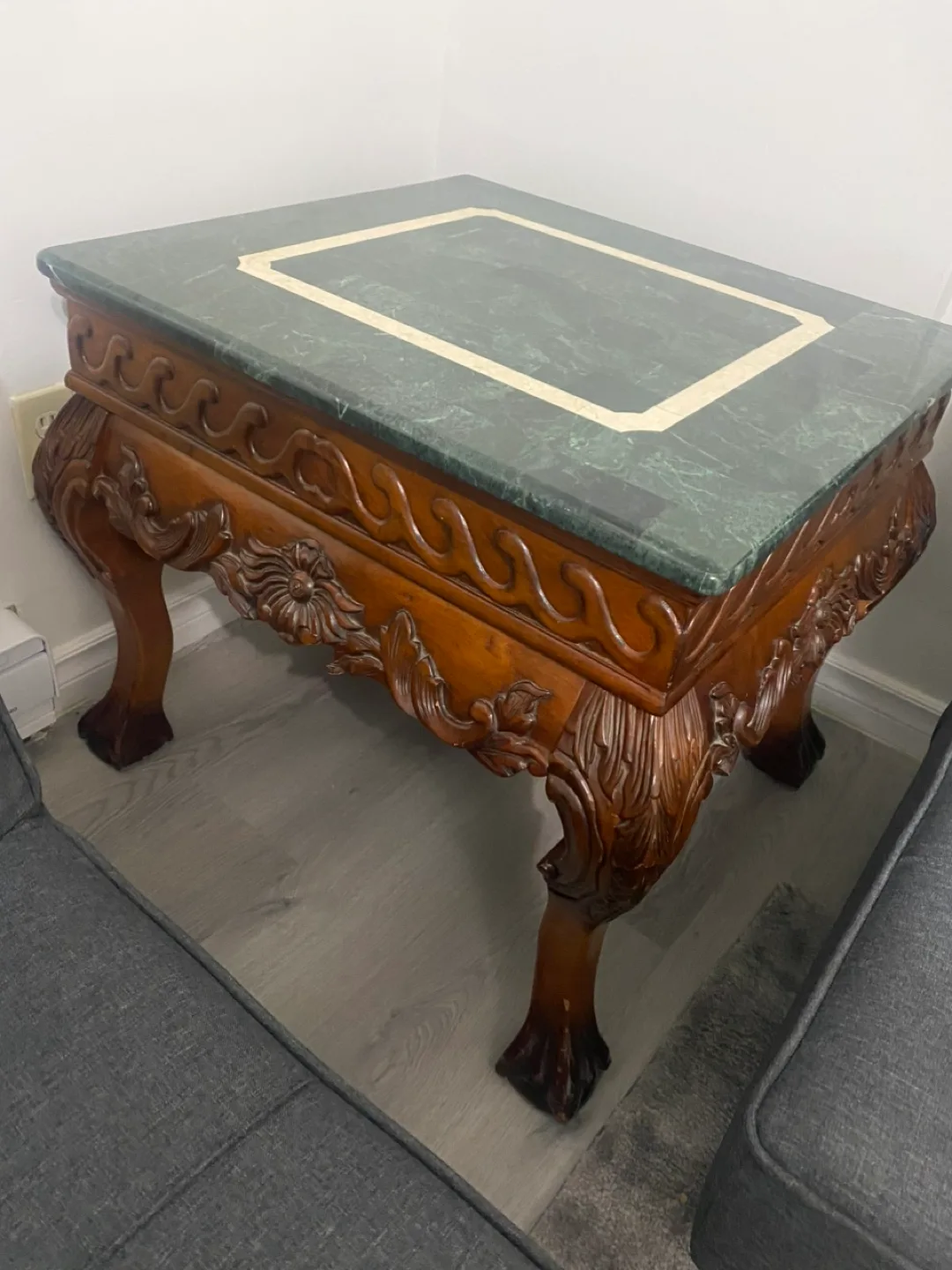 Marble coffee table set image indicator(9)