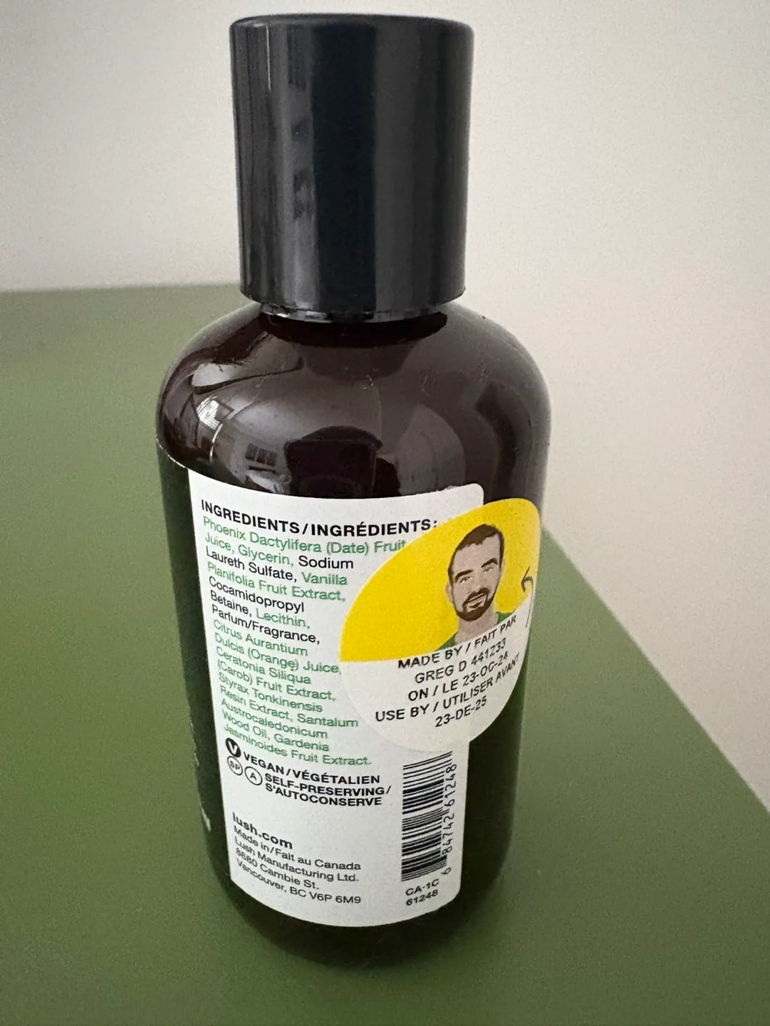 LUSH Sticky Dates Shower Gel NIP image indicator(2)